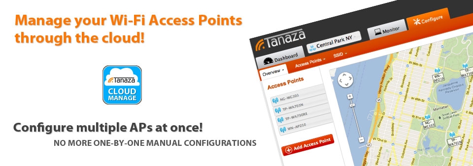 Cloud Wi-Fi Access Point management