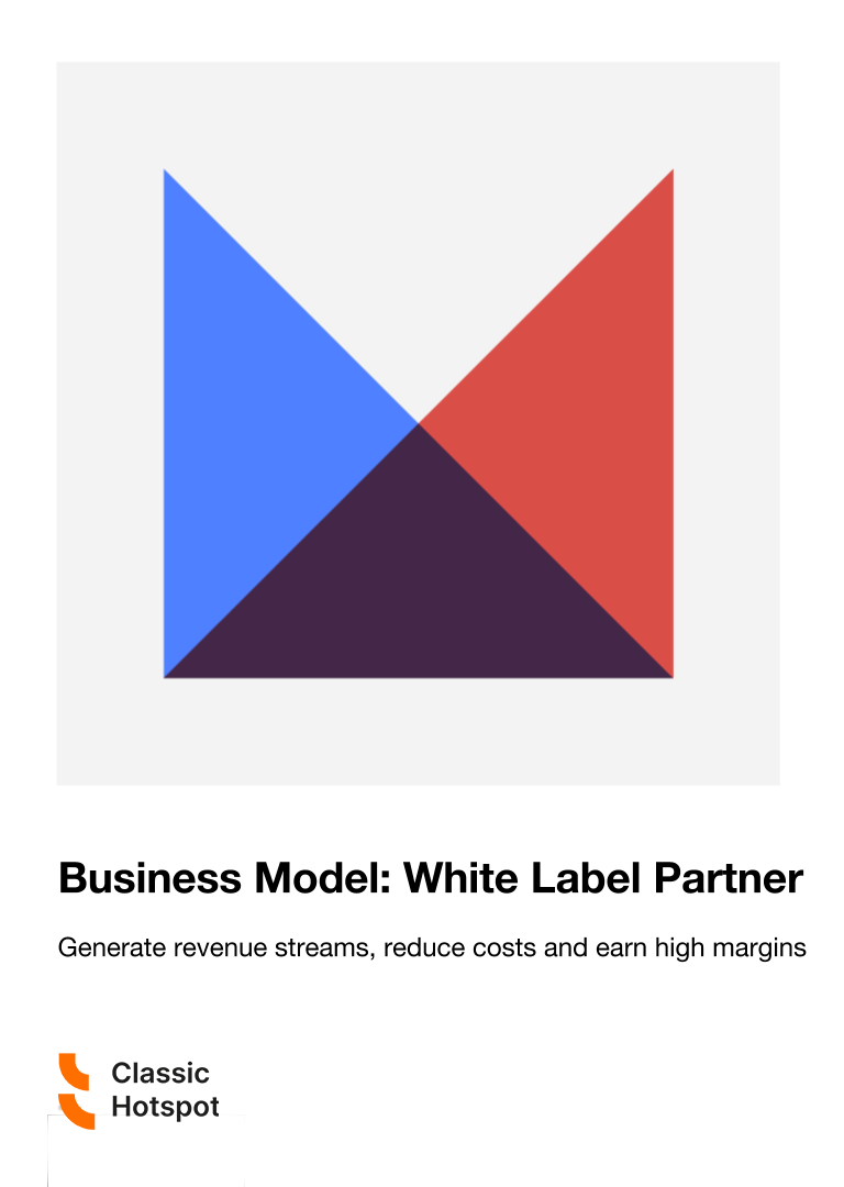 Business Model White Label Partner Classic Hotspot