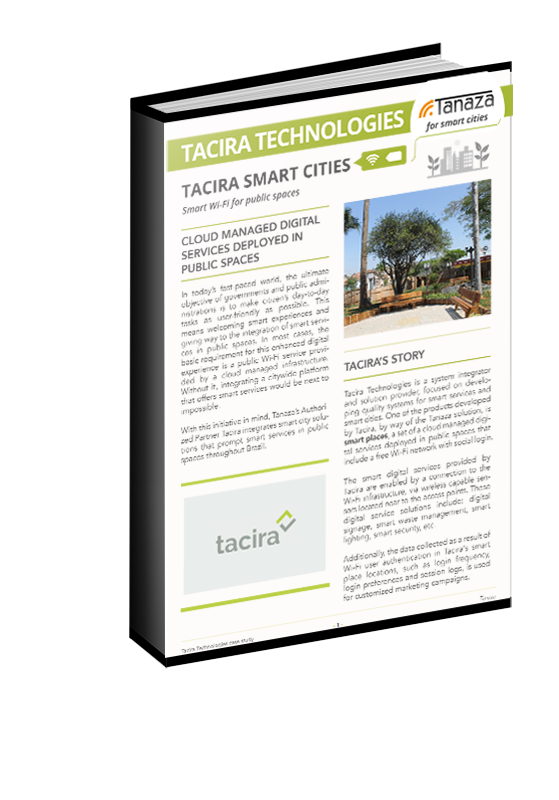 Tacira Smart Cities WiFi | Tanaza Success Story