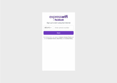 Express Wi-Fi by Facebook - Splash Page