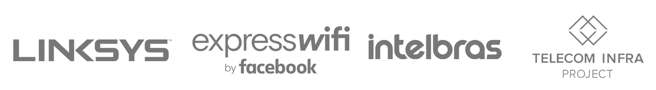 Logo Linksys - Express WiFi by Facebook - Intelbras - Telecom Infra Project Logo Linksys - Express WiFi by Facebook - Intelbras - Telecom Infra Project