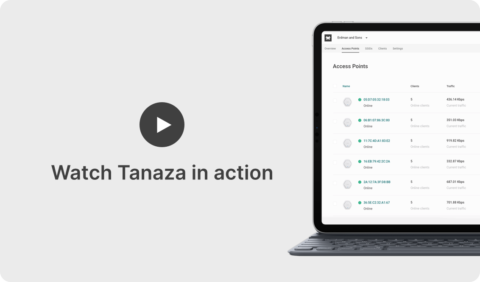 Tanaza Cloud Management Platform For Wifi Access Points