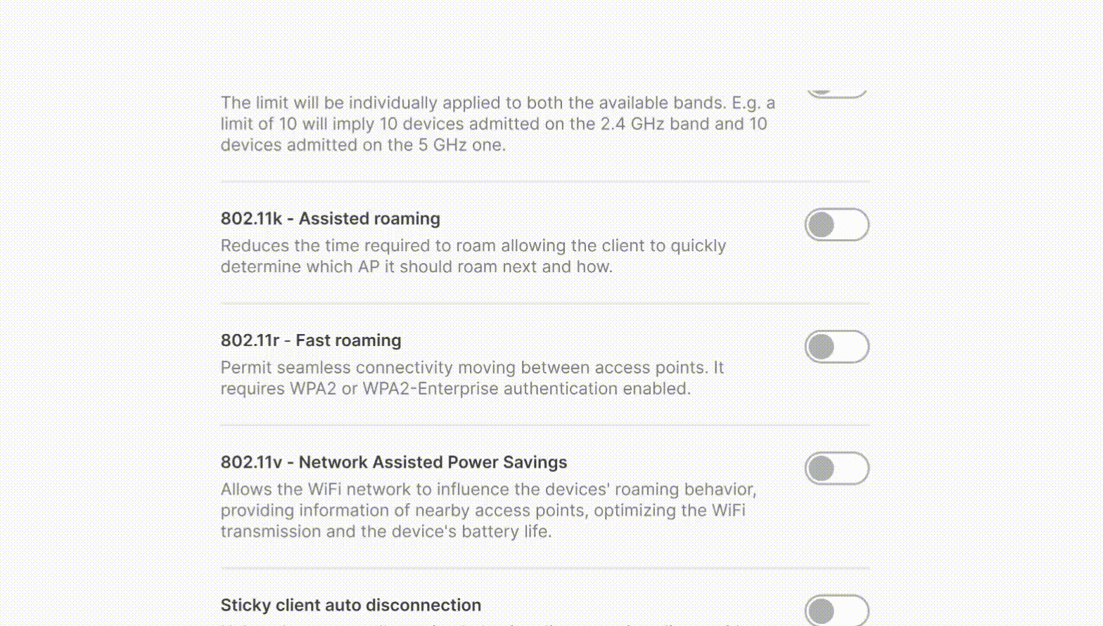 WiFi Fast Roaming in One Click WiFi Fast Roaming in One Click
