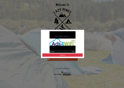 Custom Splash Page ADS4WiFi